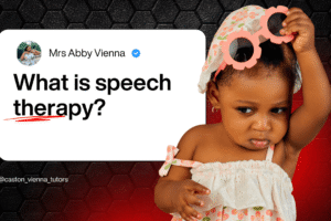What is speech therapy?